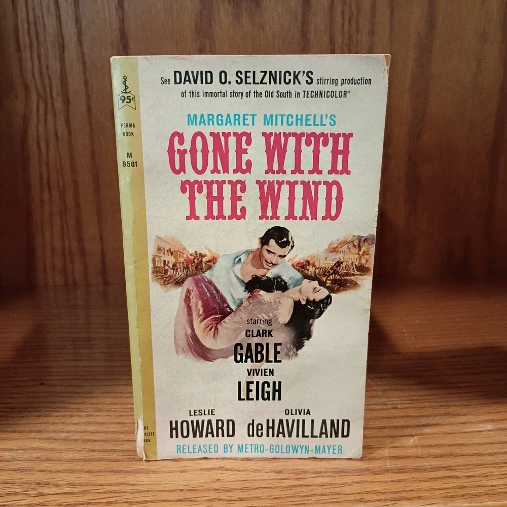 Gone With The Wind (1961 Mass Market Paperback) Margaret Mitchell Movie Tie In